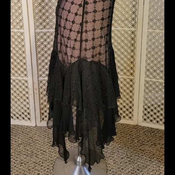 Vintage Rare Betsey Johnson Silk Dress - Picture 3 of 5